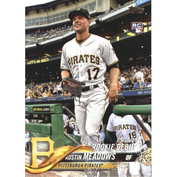 Austin Meadows Pirates #US130 Baseball 2018 TOPPS Update Series RC CARTE C2347